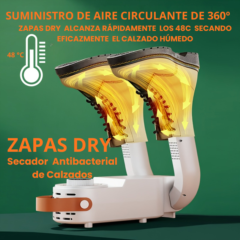 Zapas Dry - Secador Antibacterial de Calzados